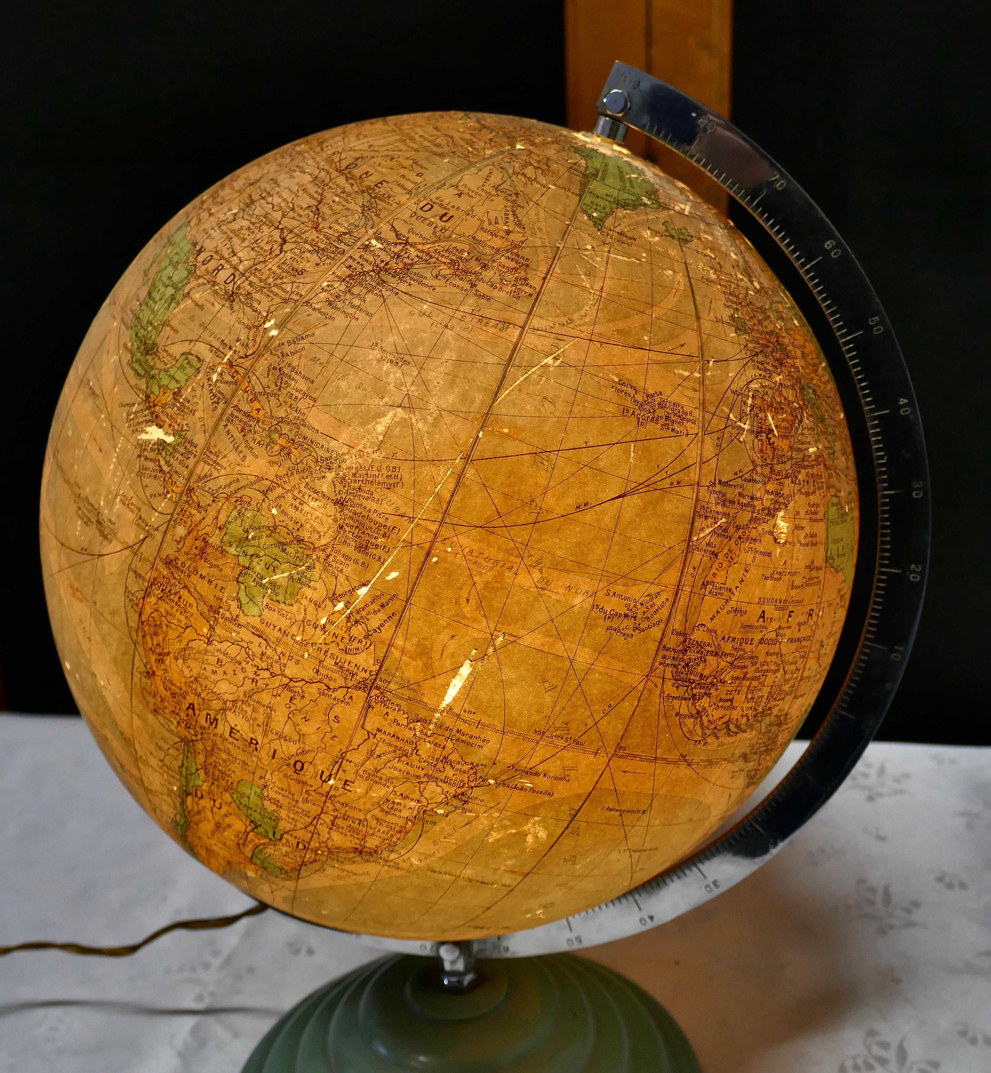 world globe lights