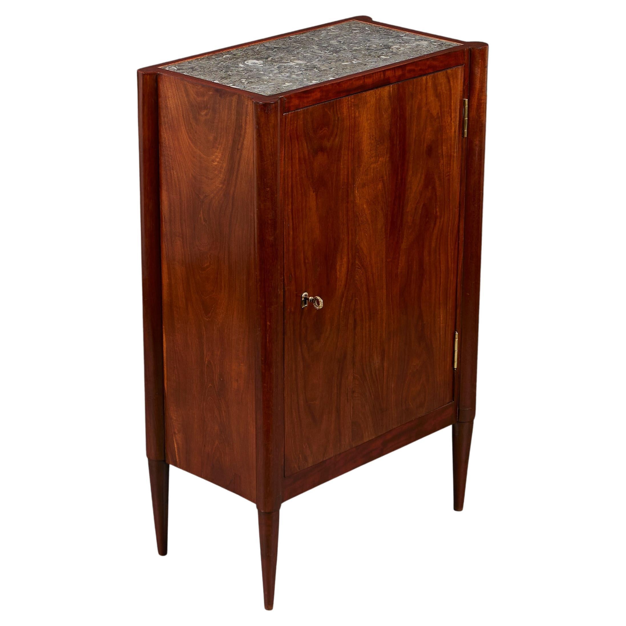 A French Art Deco Cocktail Cabinet For Sale