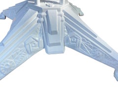 French Art Deco Garden Table with Louis Vuitton Makers Mark