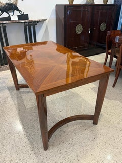 A French Art Deco library or writing table attributed to André Arbus