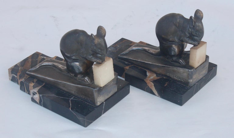French Art Deco Pair of Bookends, circa 1930 In Good Condition In Saint-Ouen, FR