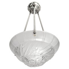 French Art Deco Pendant Chandelier