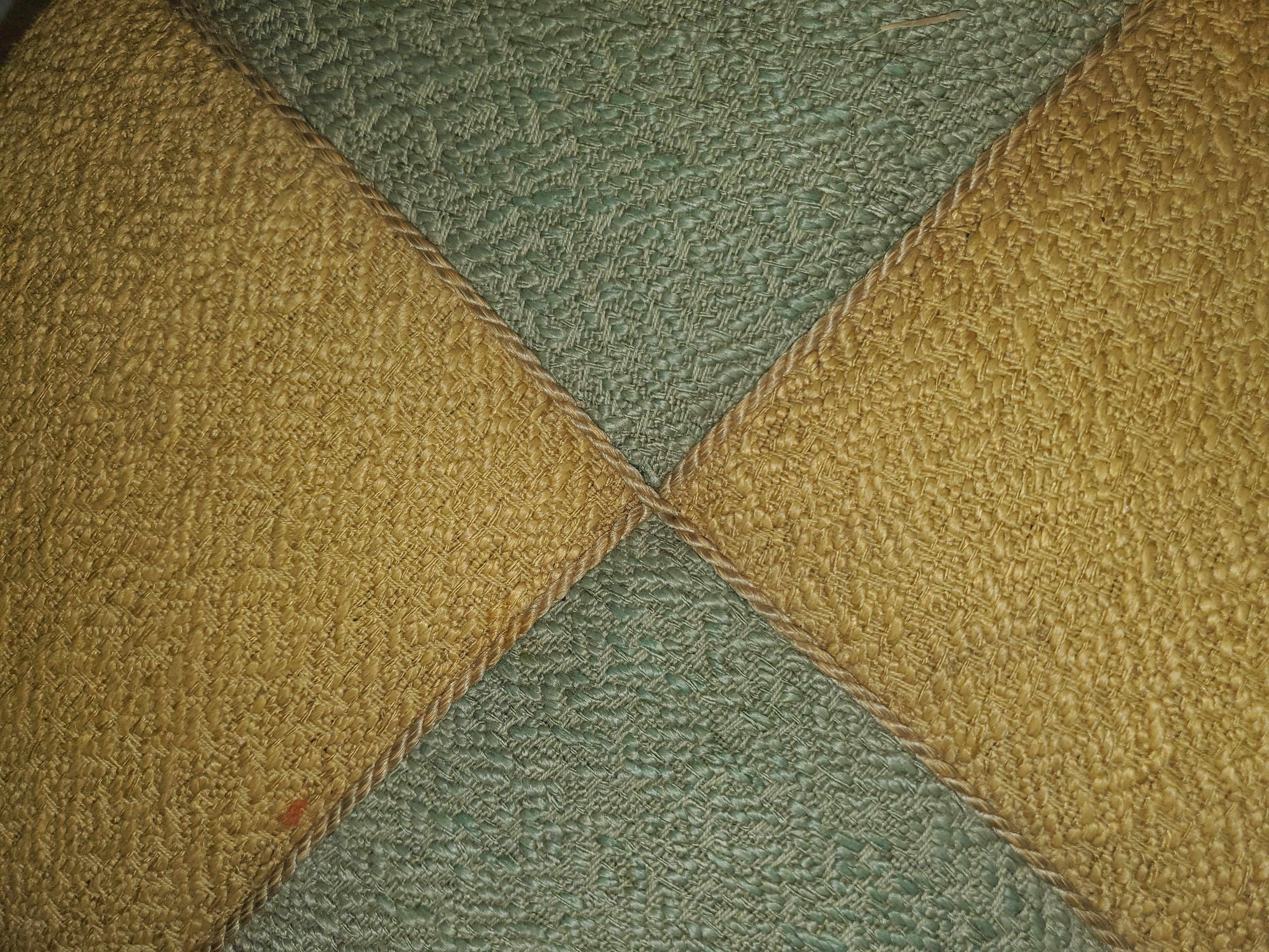 Art Deco Pouf Upholstered in Original Fabric - Jindrich Halabala  5