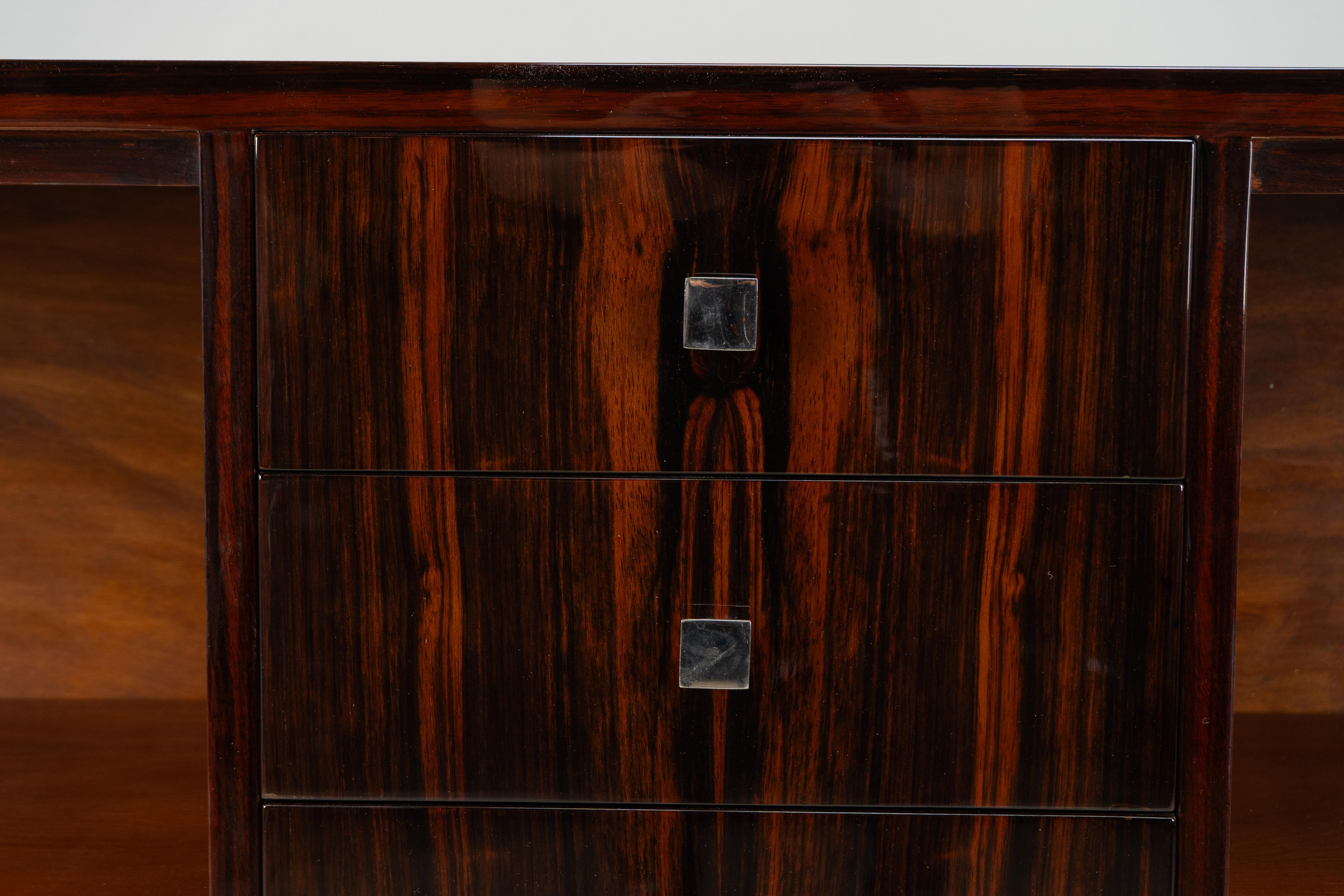 A French Art Deco Sideboard with 5 Drawers For Sale 1
