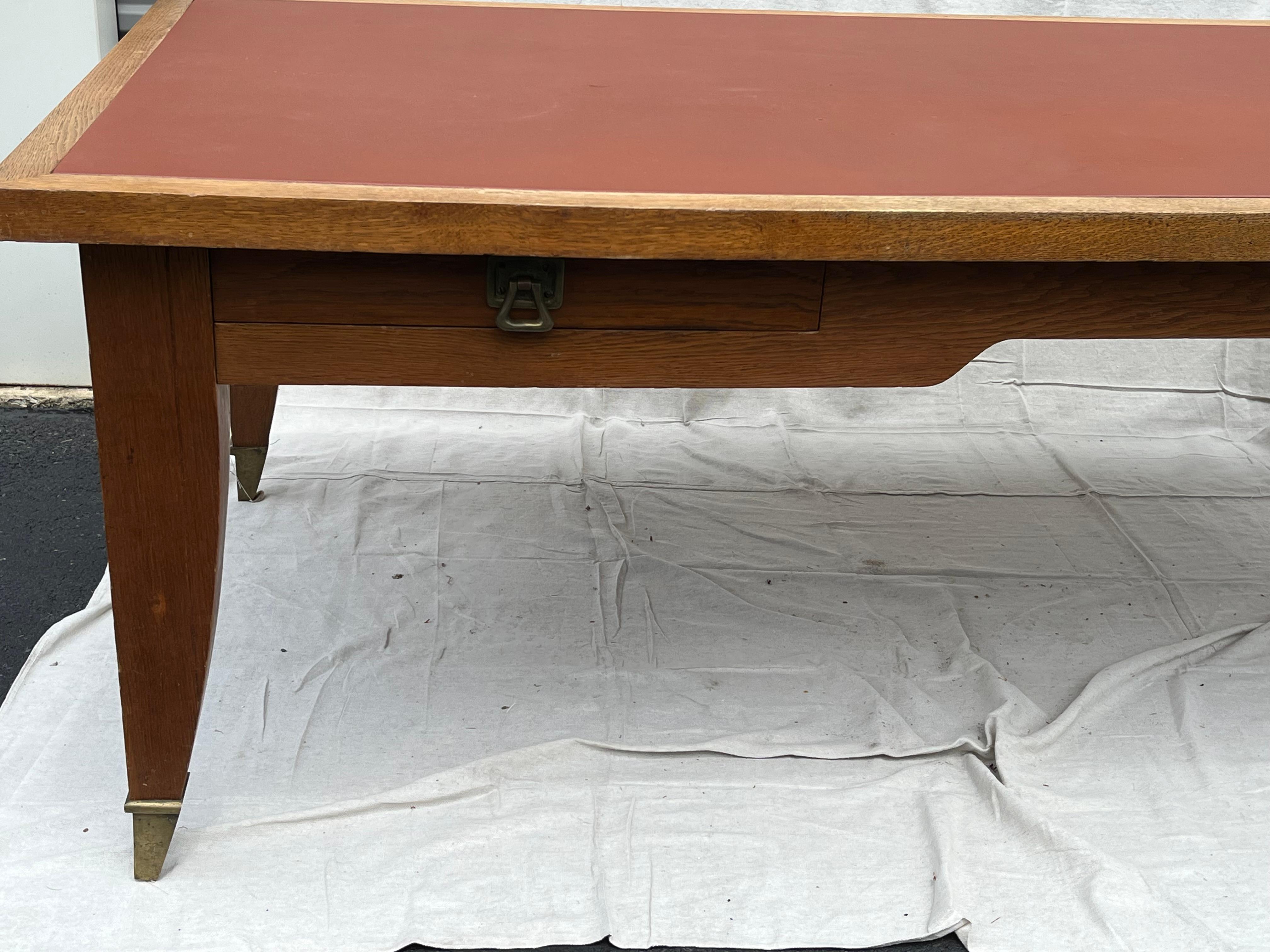 French Art-Deco Writing Table, Manner of Arbus For Sale 4