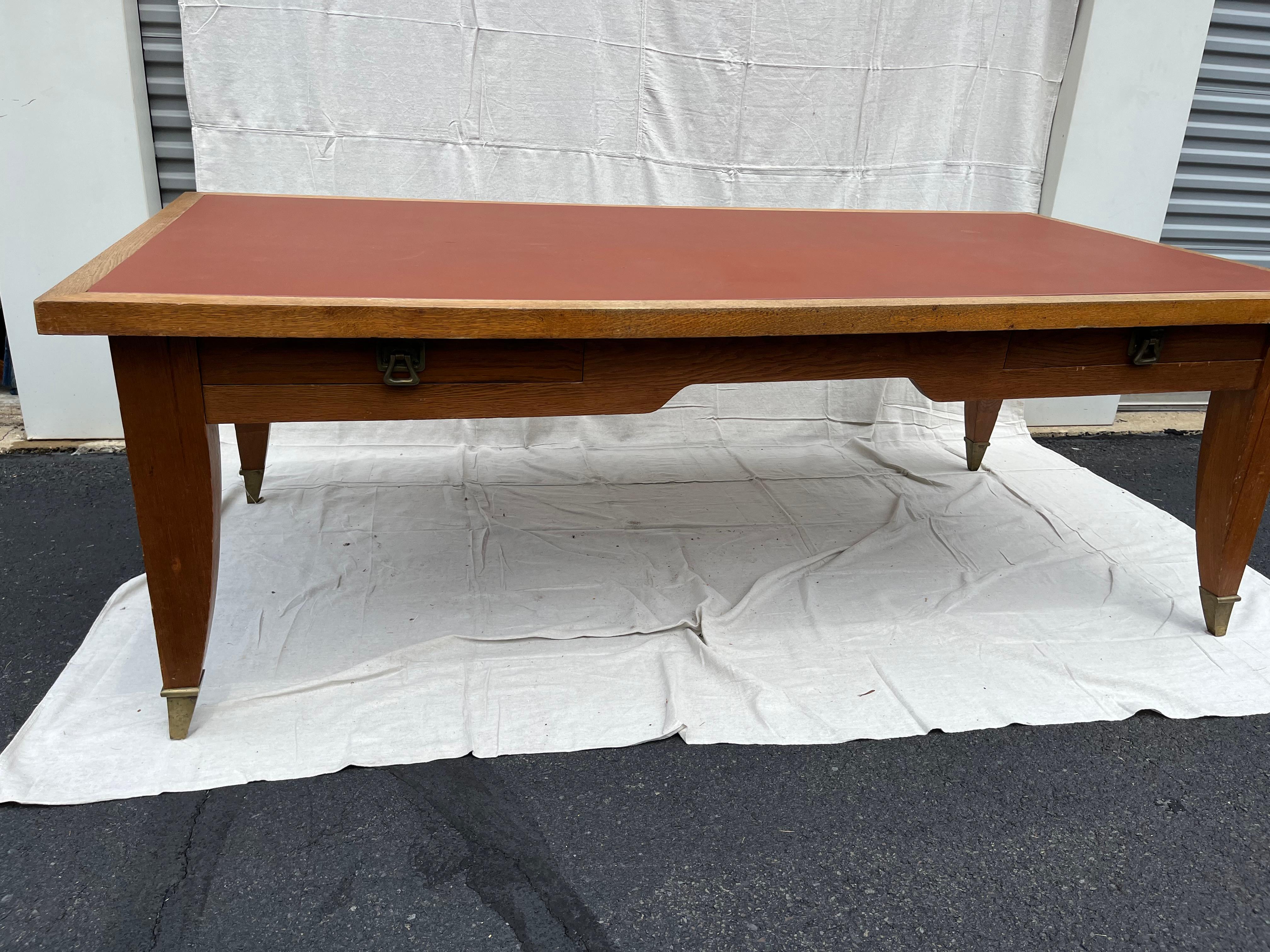 French Art-Deco Writing Table, Manner of Arbus For Sale 5