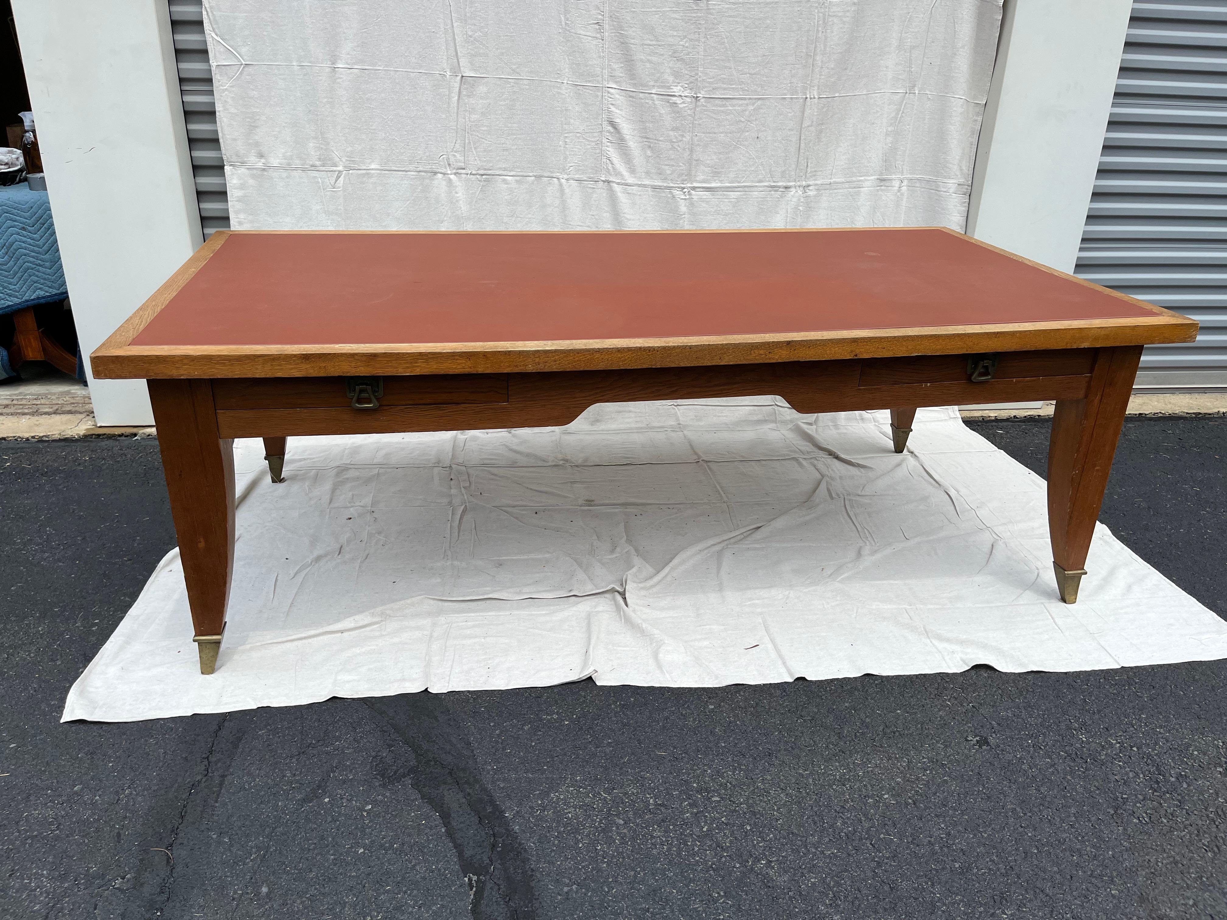 French Art-Deco Writing Table, Manner of Arbus For Sale 6