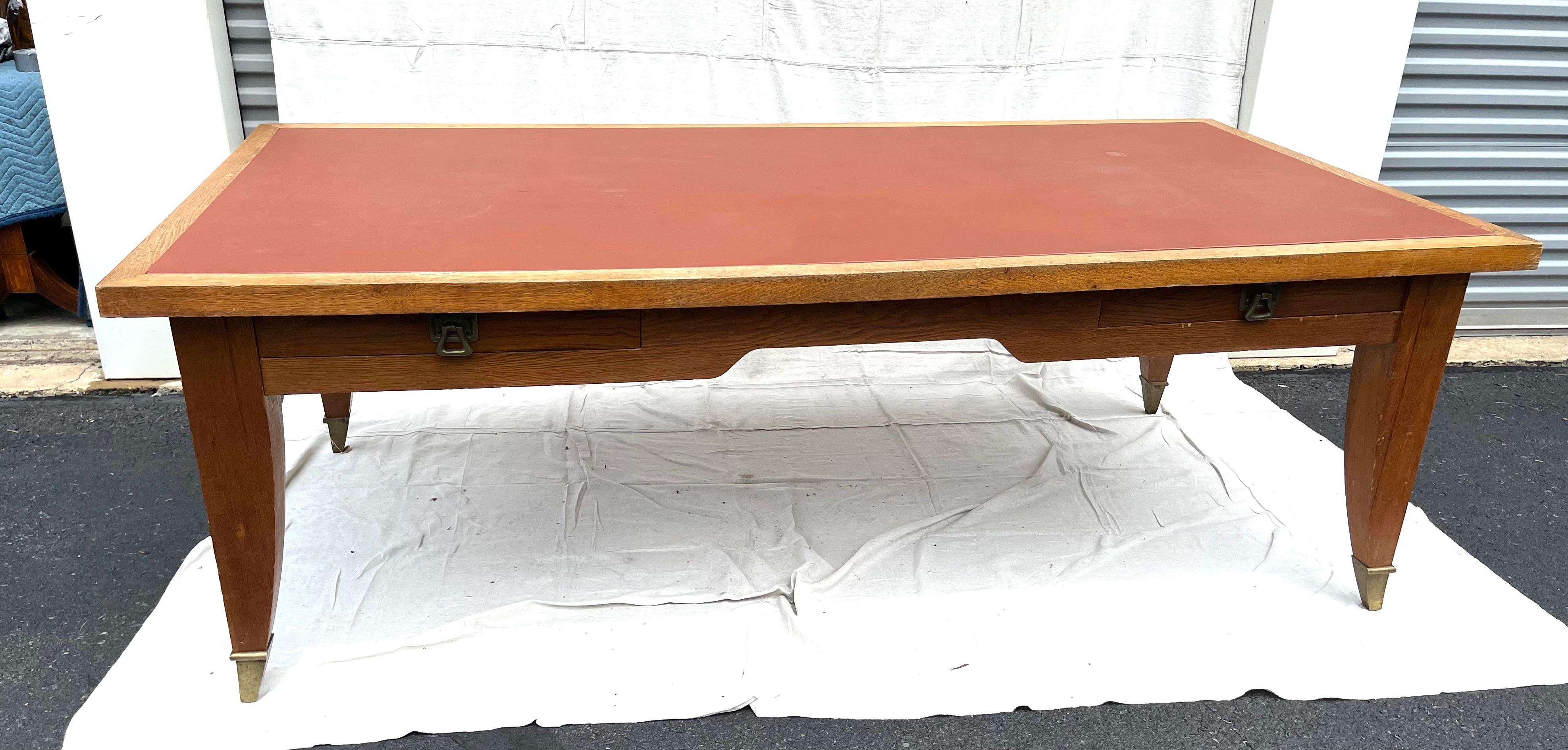 French Art-Deco Writing Table, Manner of Arbus For Sale 7