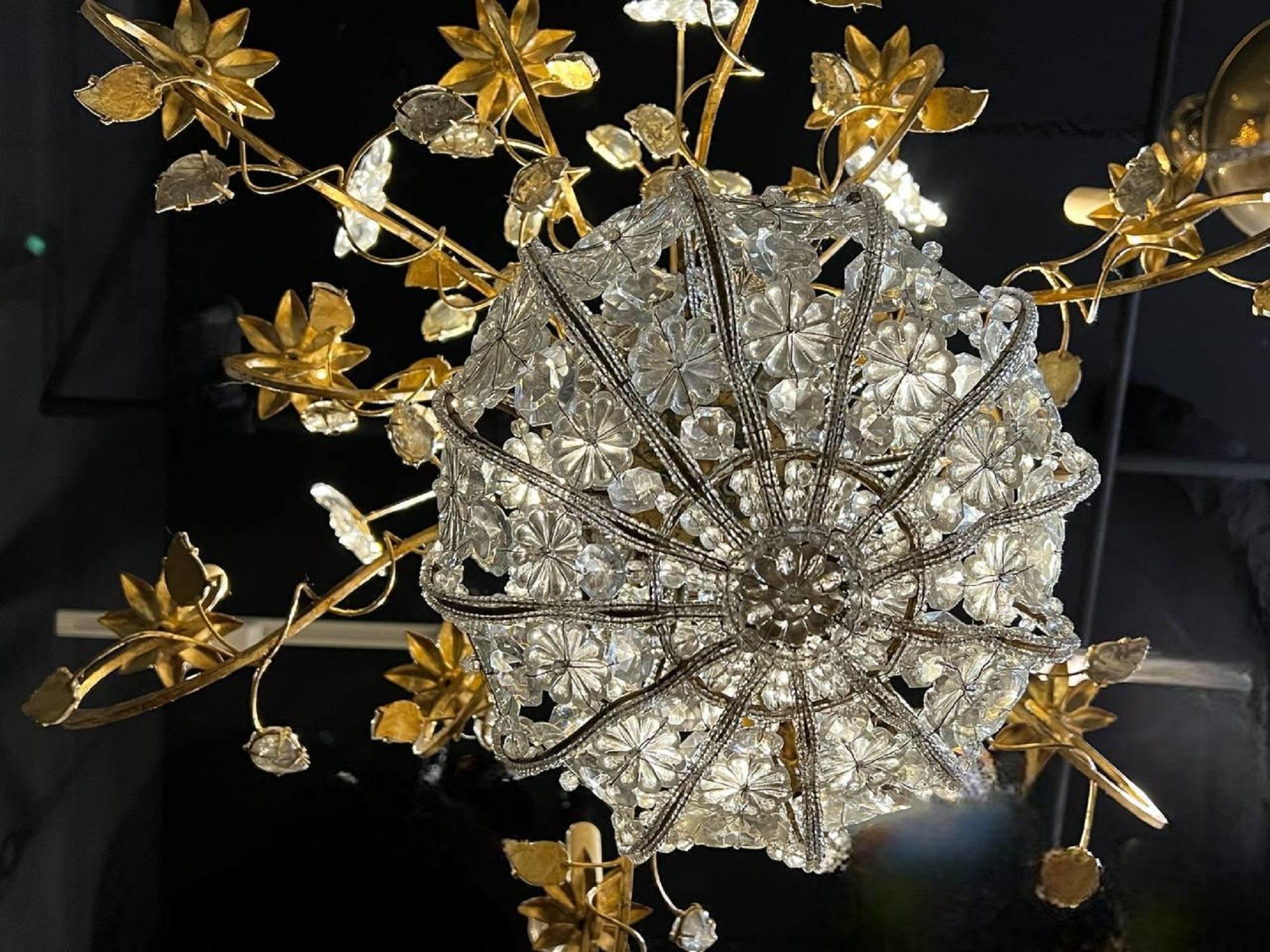 20th Century French Bagues Chandelier