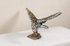 A French Bird Garden Statue From Mid 20th Century