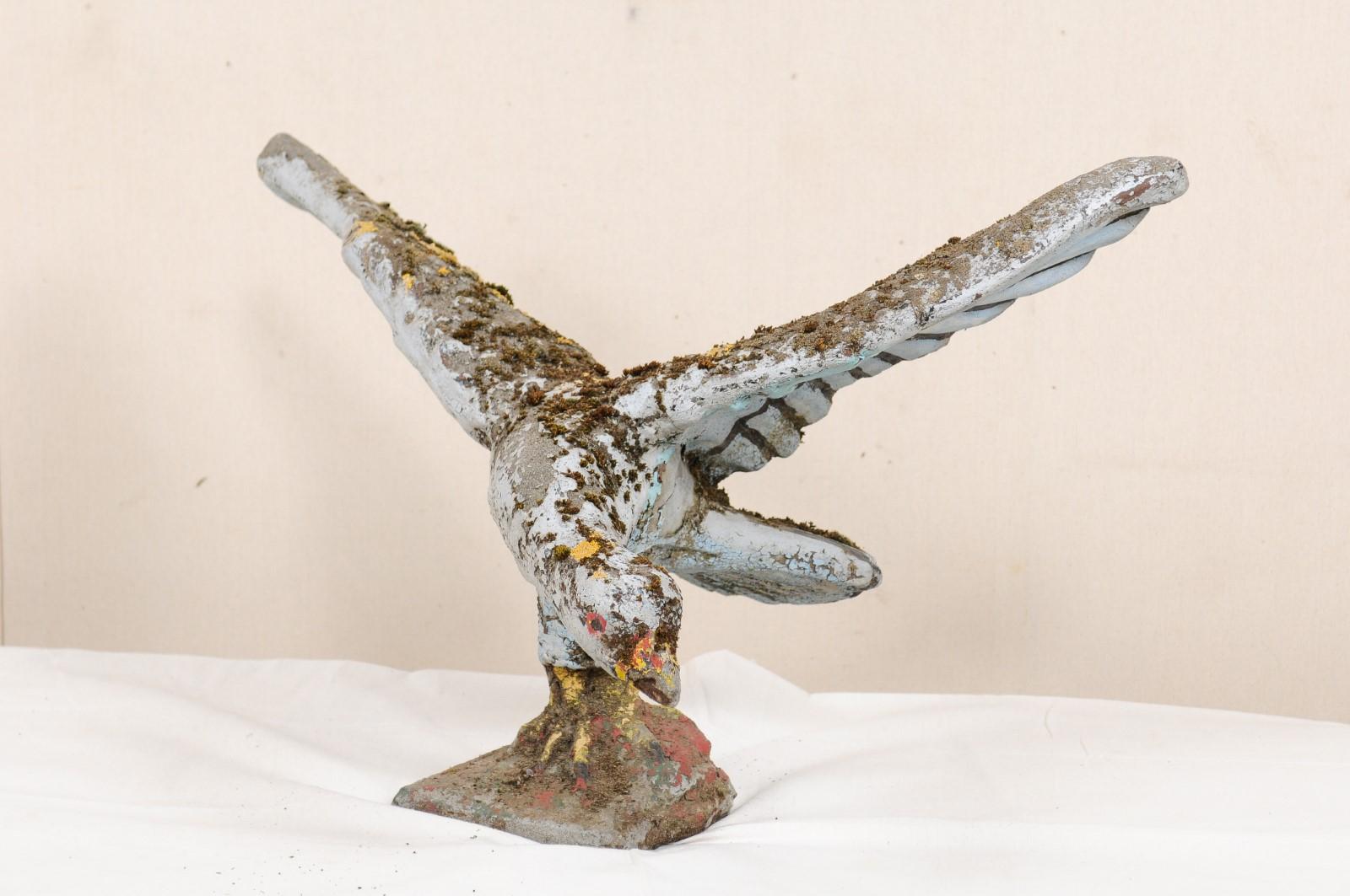 A French Bird Garden Statue From Mid 20th Century  For Sale 2