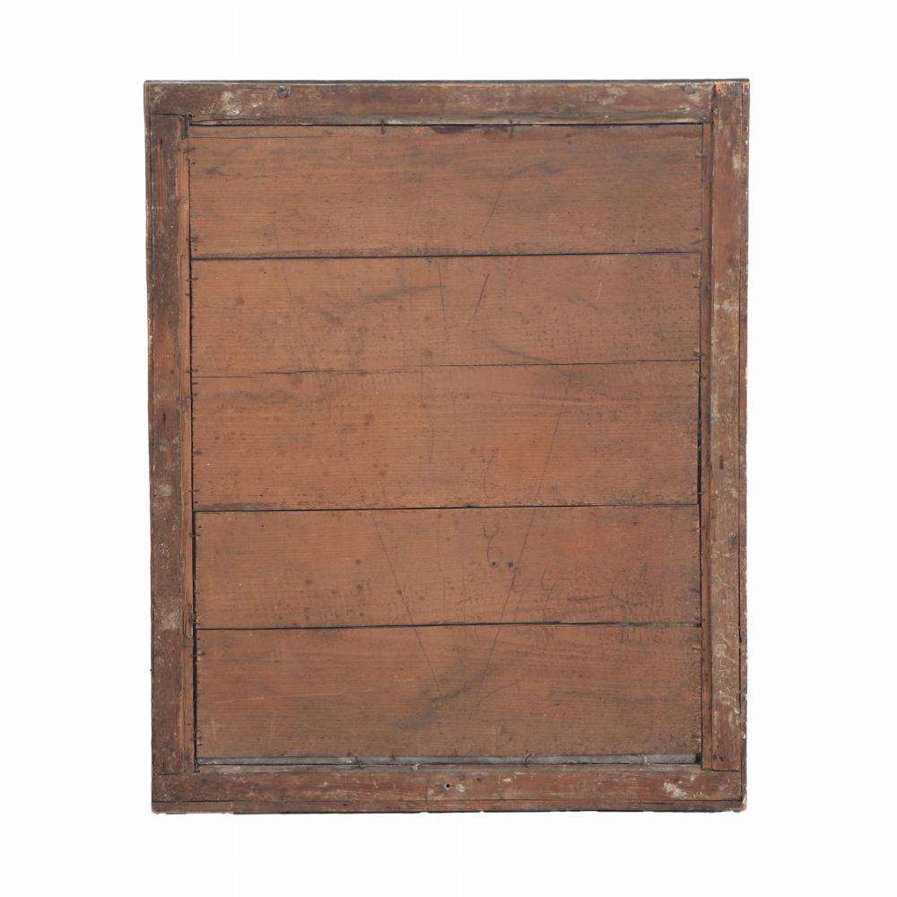 A French Brass Bistro Mirror, 19th C. 1