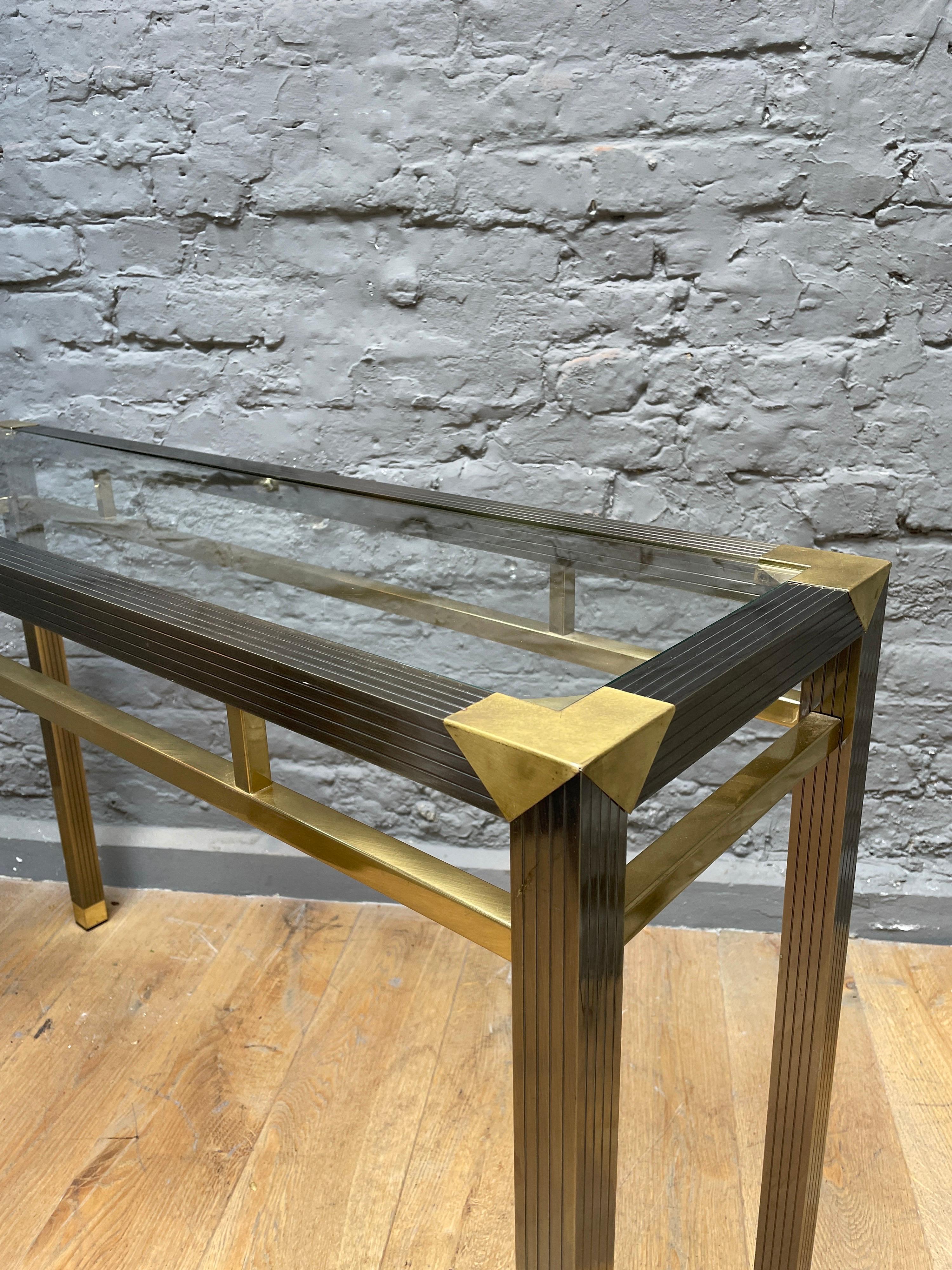French Brass Console Table 6