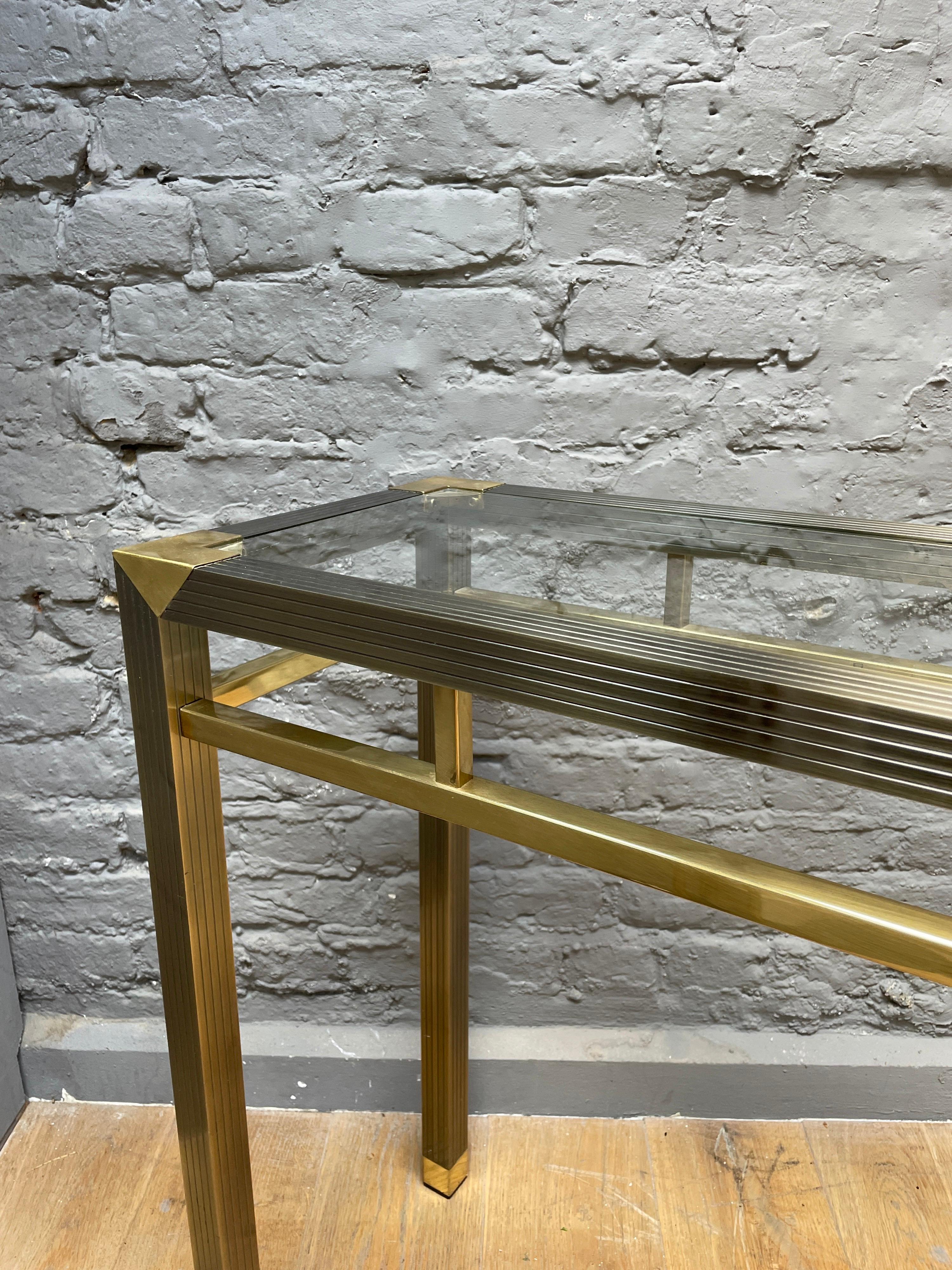French Brass Console Table 7