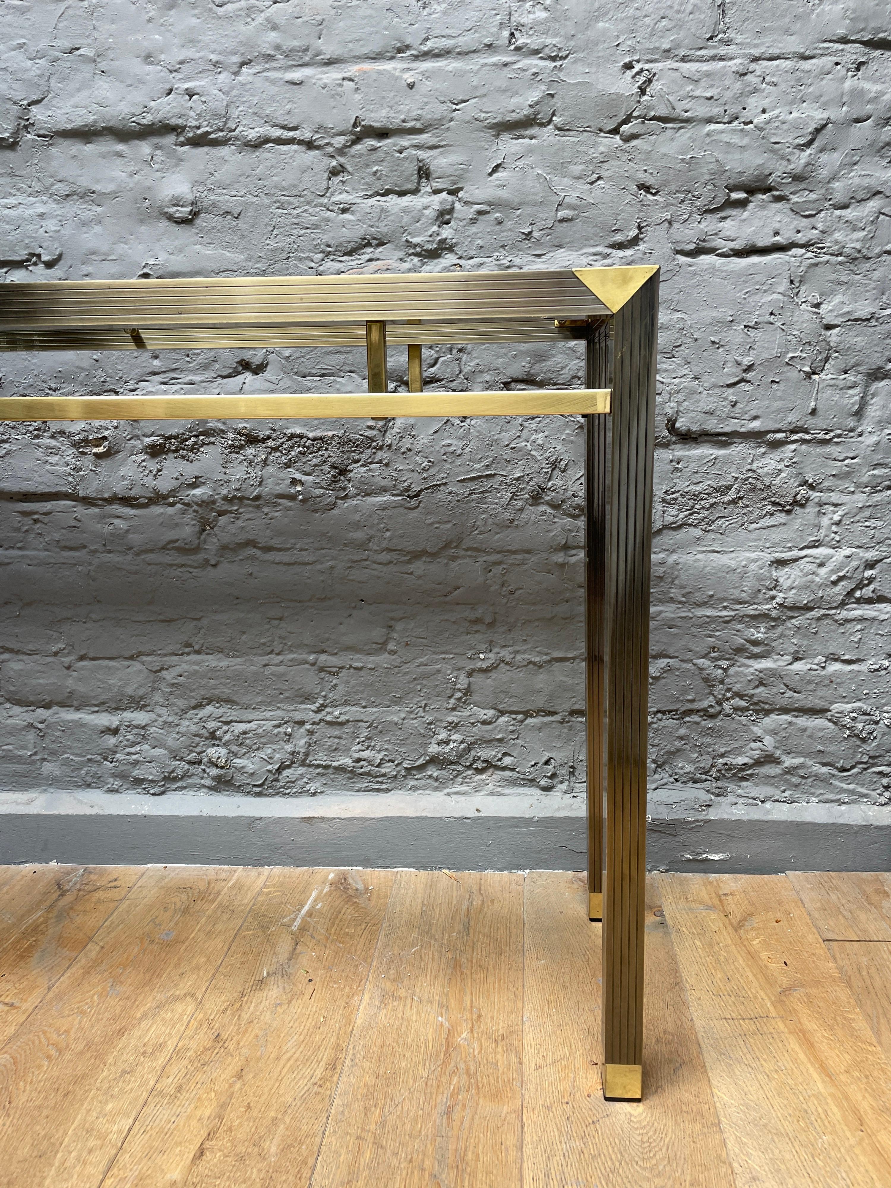 French Brass Console Table 4