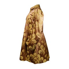A French Brocaded Satin Silk Evening Jacket Circa 1930/1950