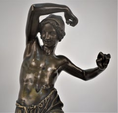 French Bronze Figure of a Neapolitan Dancer with Castanets