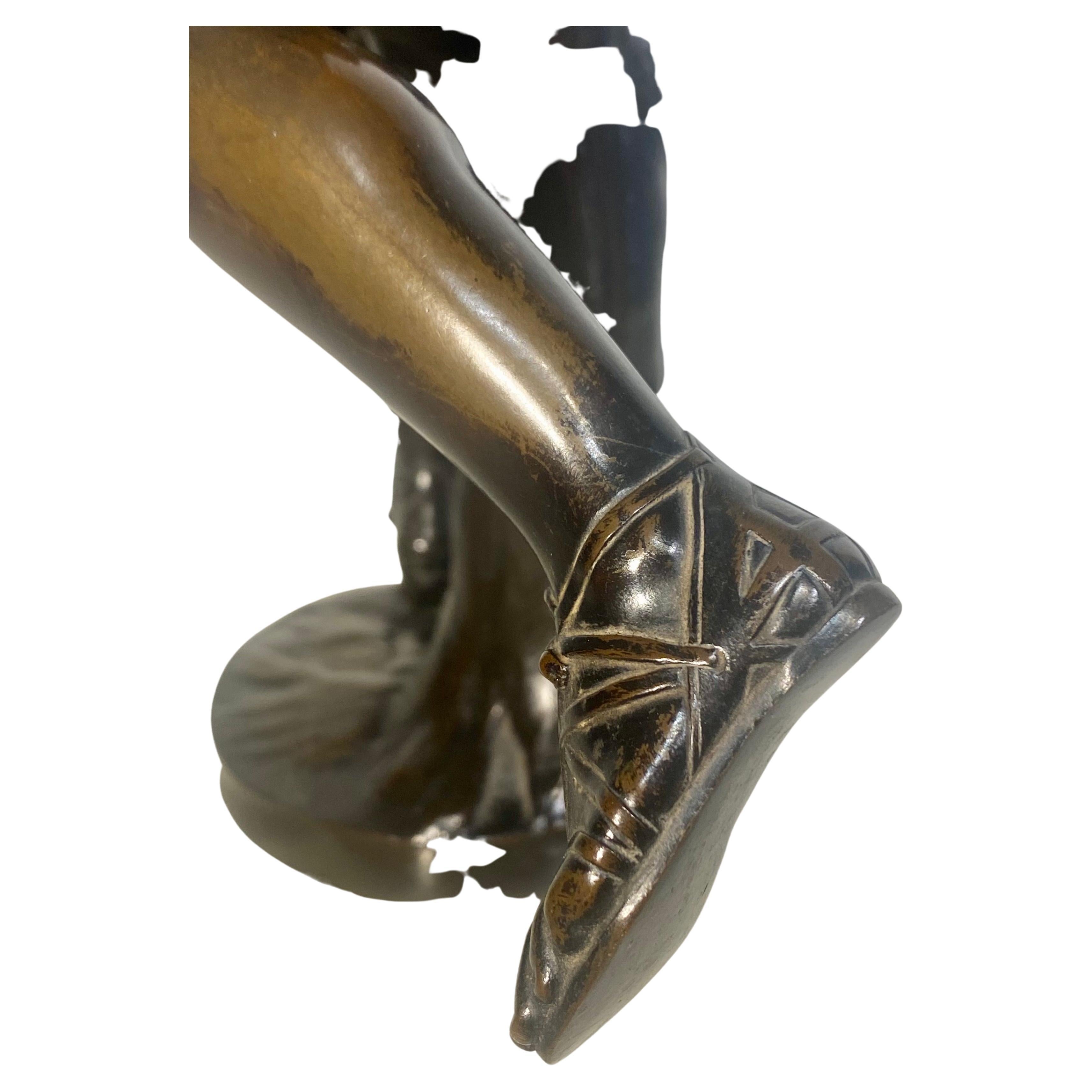 Figura di Ippomene in bronzo francese, 1880 circa in vendita 6