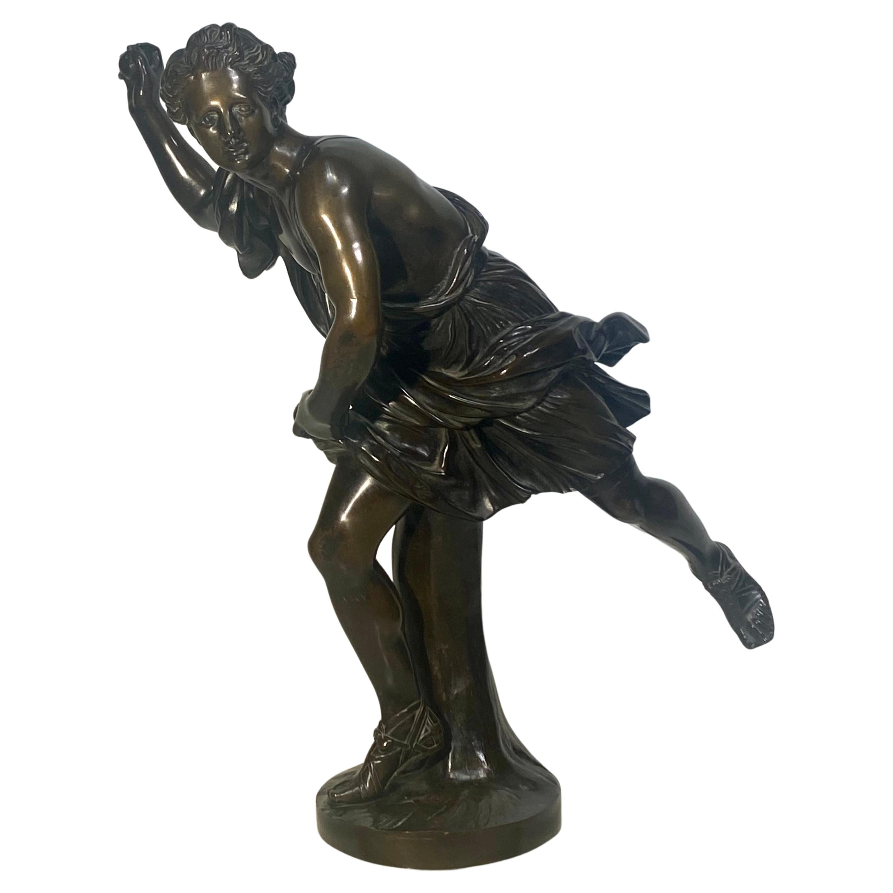 Figure franaise d'Hippomne en bronze, vers 1880 en vente 7