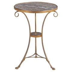 A.I.C., table de guéridon en bronze, C.C., 1900.
