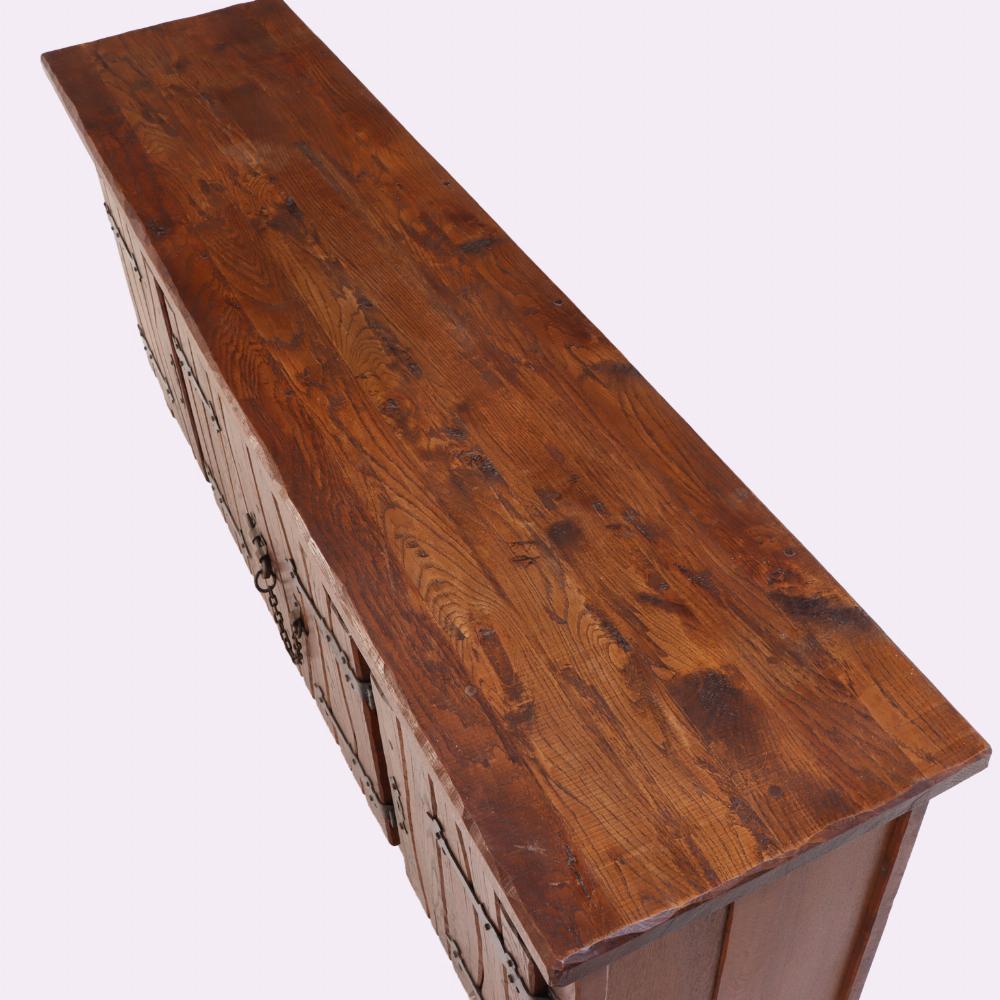 A French Brutalist Style Oak Sideboard, C. 1950. For Sale 2