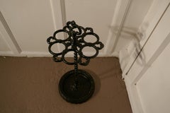 French Cast Iron Walking Stick Stand or Umbrella Stand