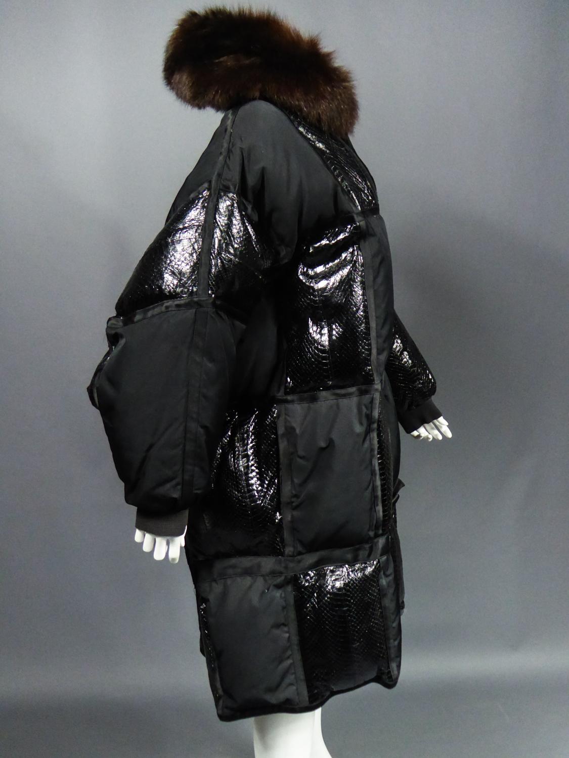 A French Courrèges Couture Parka in Down Circa 1990/2000 8