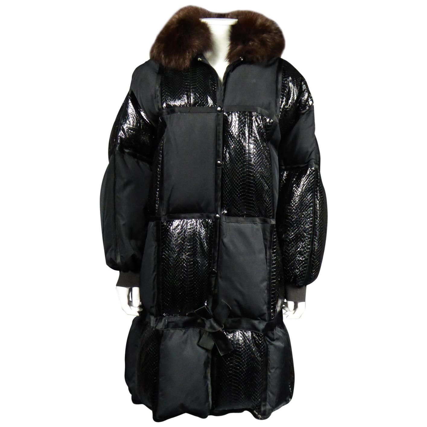 A French Courrèges Couture Parka in Down Circa 1990/2000
