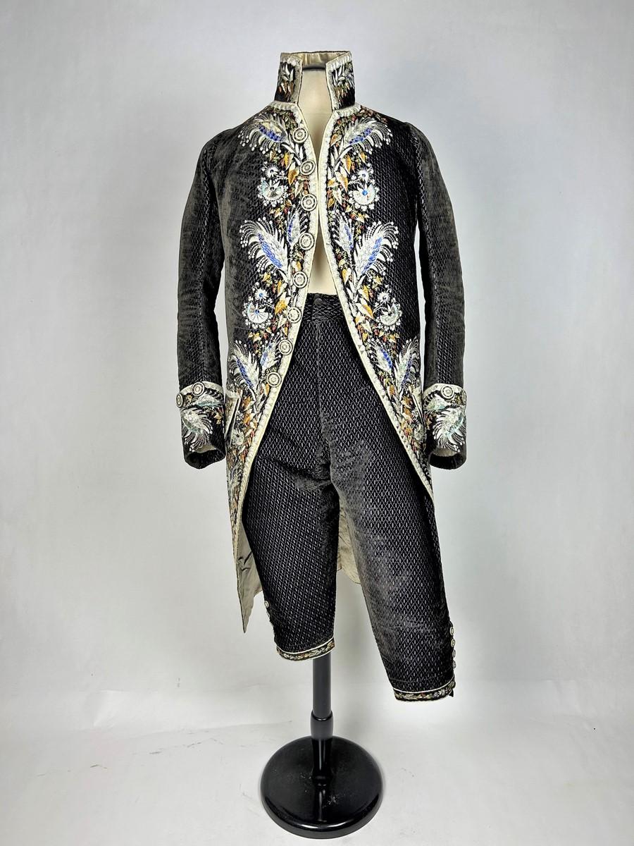 Abito e pantaloni da cerimonia della corte francese con una prestigiosa provenienza, CIRCA 1810 in vendita 5