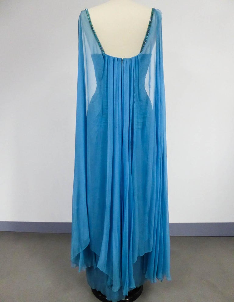 A French Couture Carven Evening Dress numbered 11150 Circa 1960/1970 ...