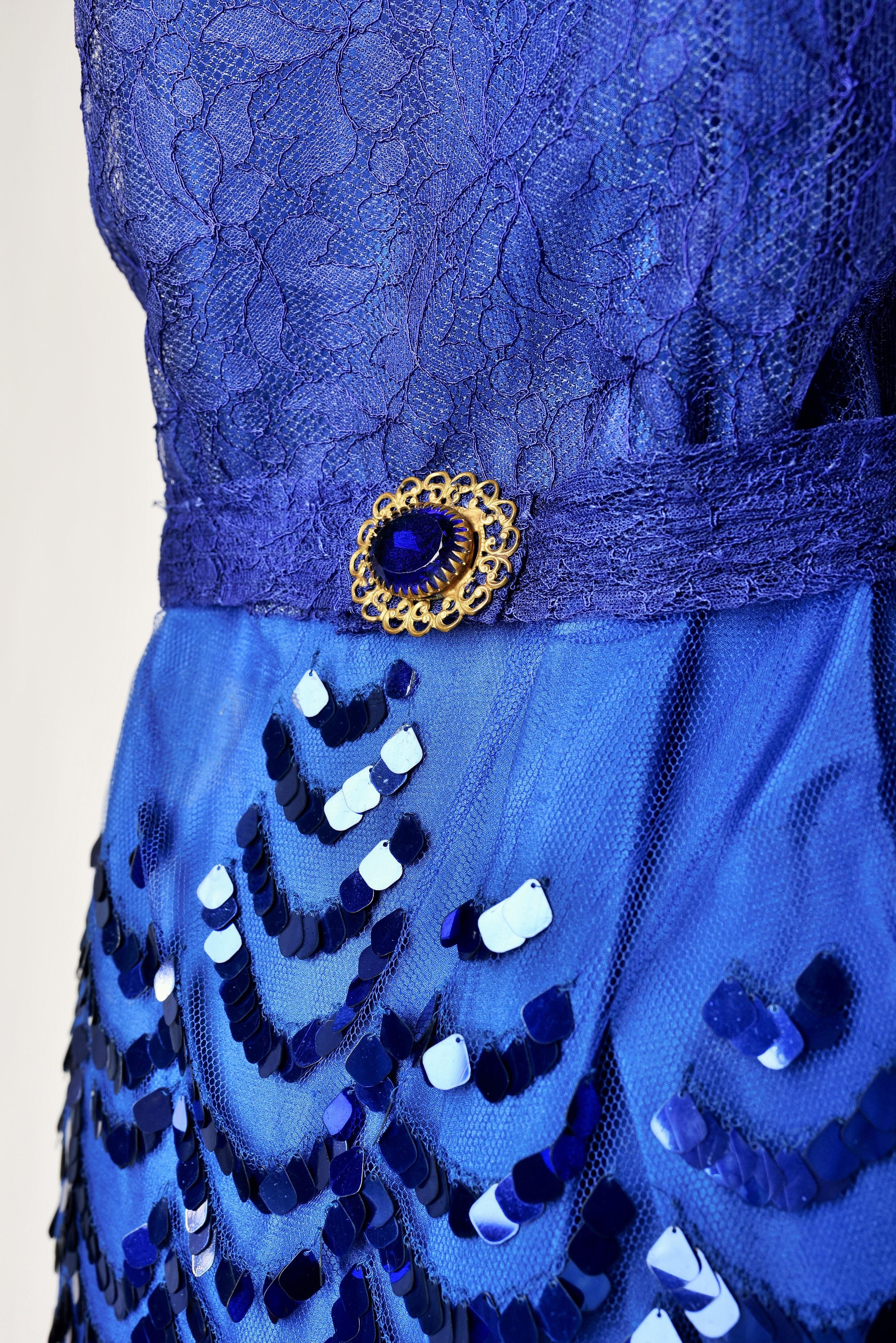 A French Couture Embroidered Dress & jacket possibly Coco Chanel Circa 1930 11