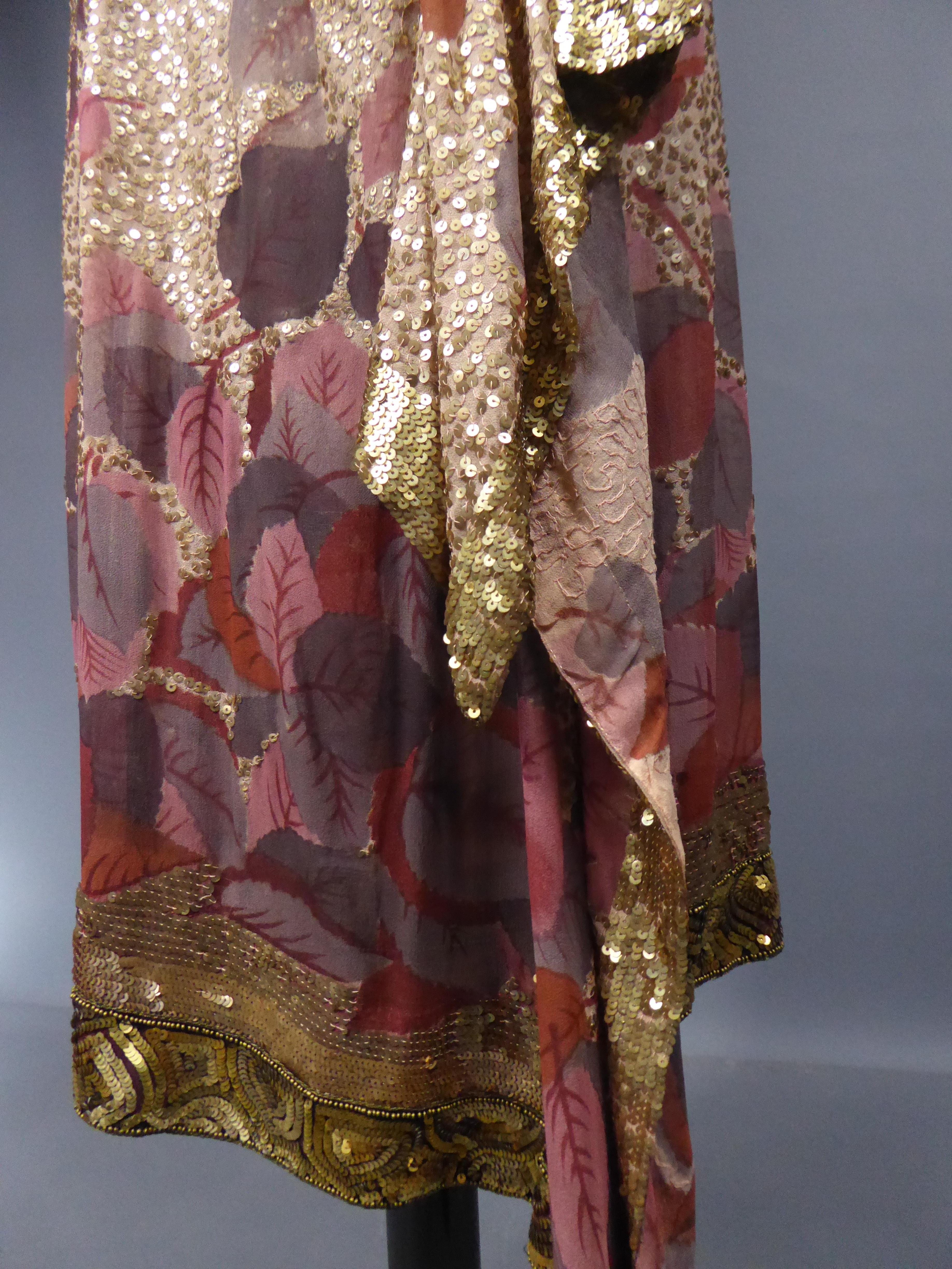 A French Couture Evening Gown By Jeanne Lanvin Circa 1928 5