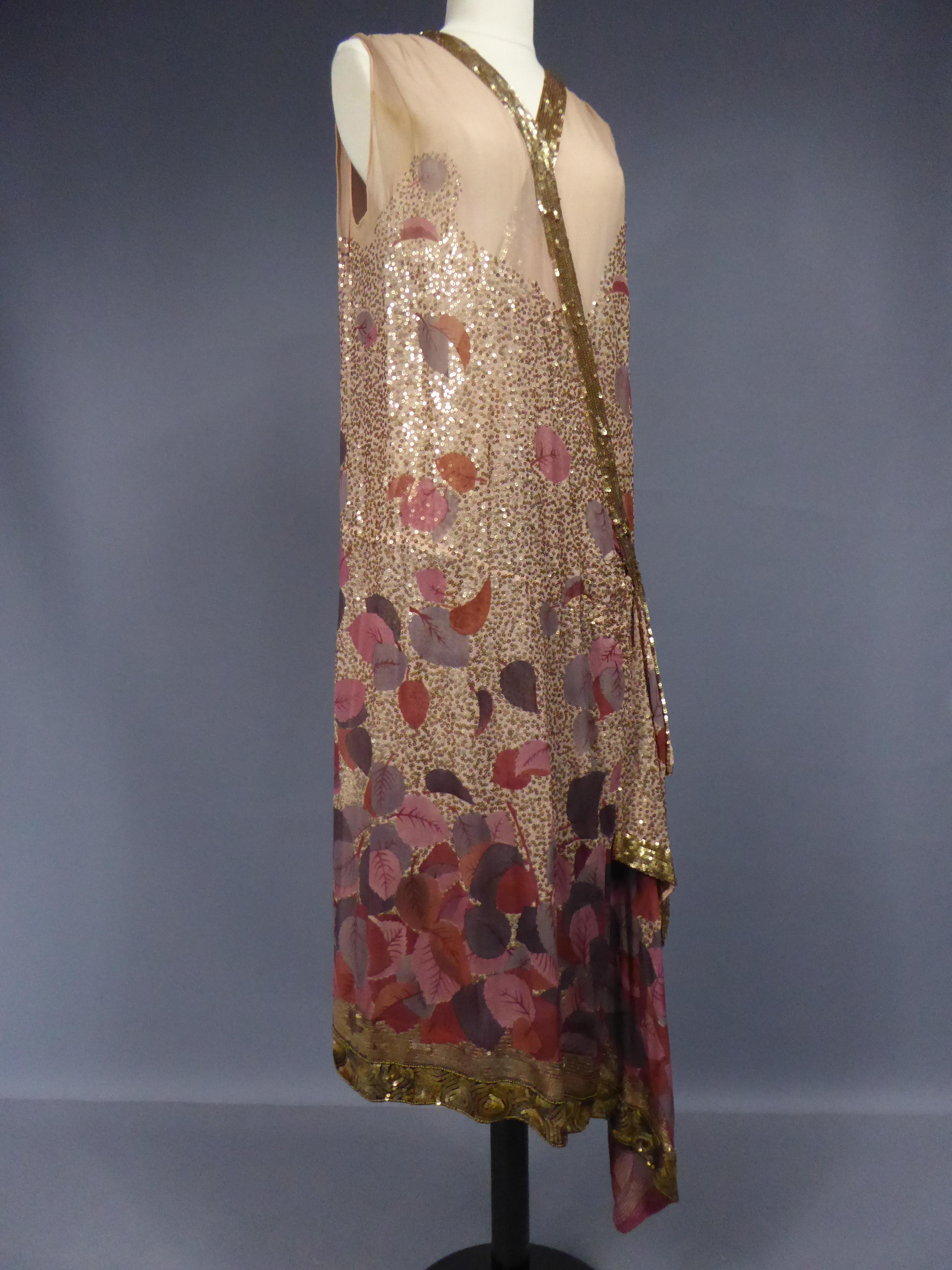 A French Couture Evening Gown By Jeanne Lanvin Circa 1928 1