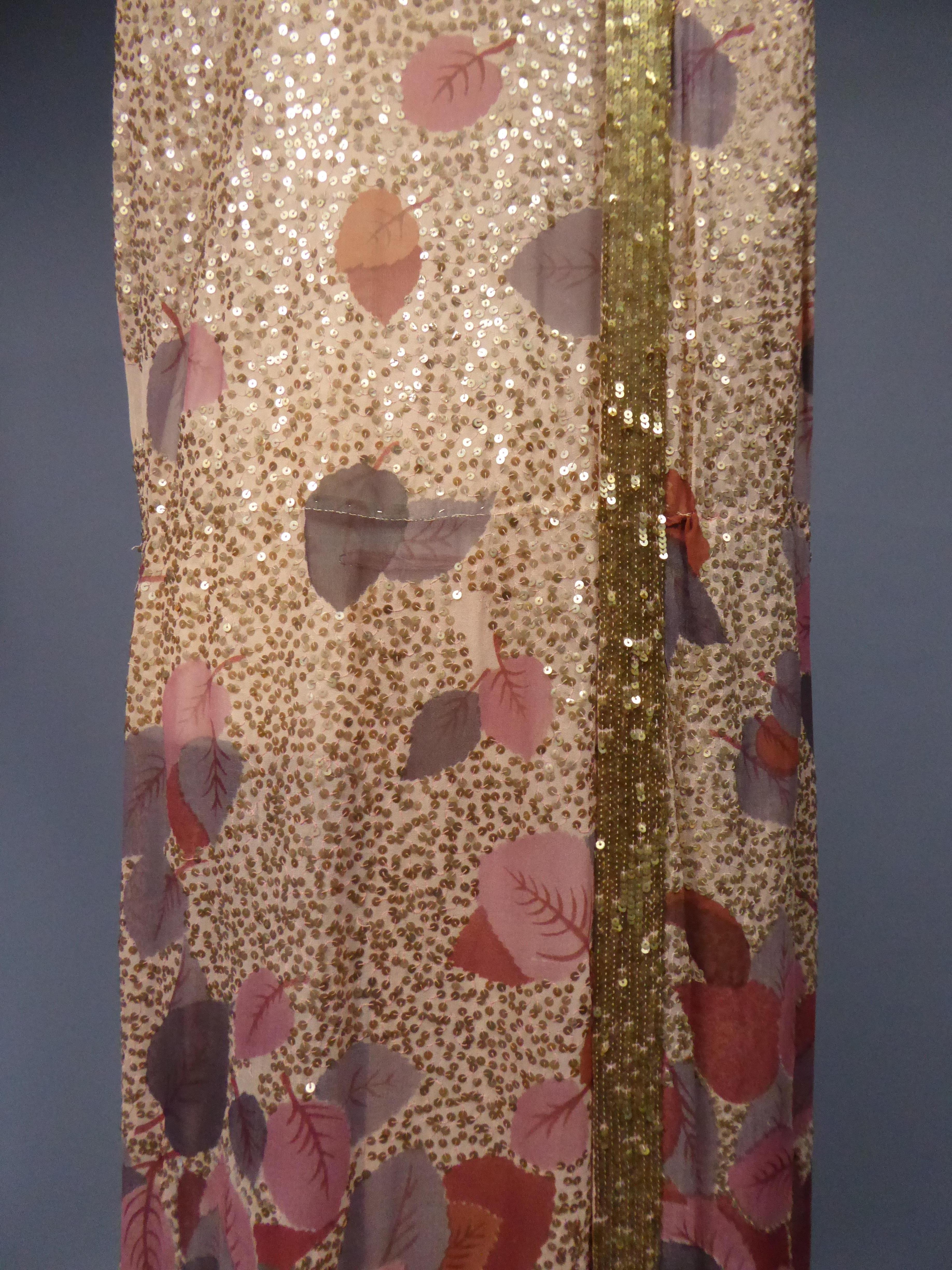 A French Couture Evening Gown By Jeanne Lanvin Circa 1928 2