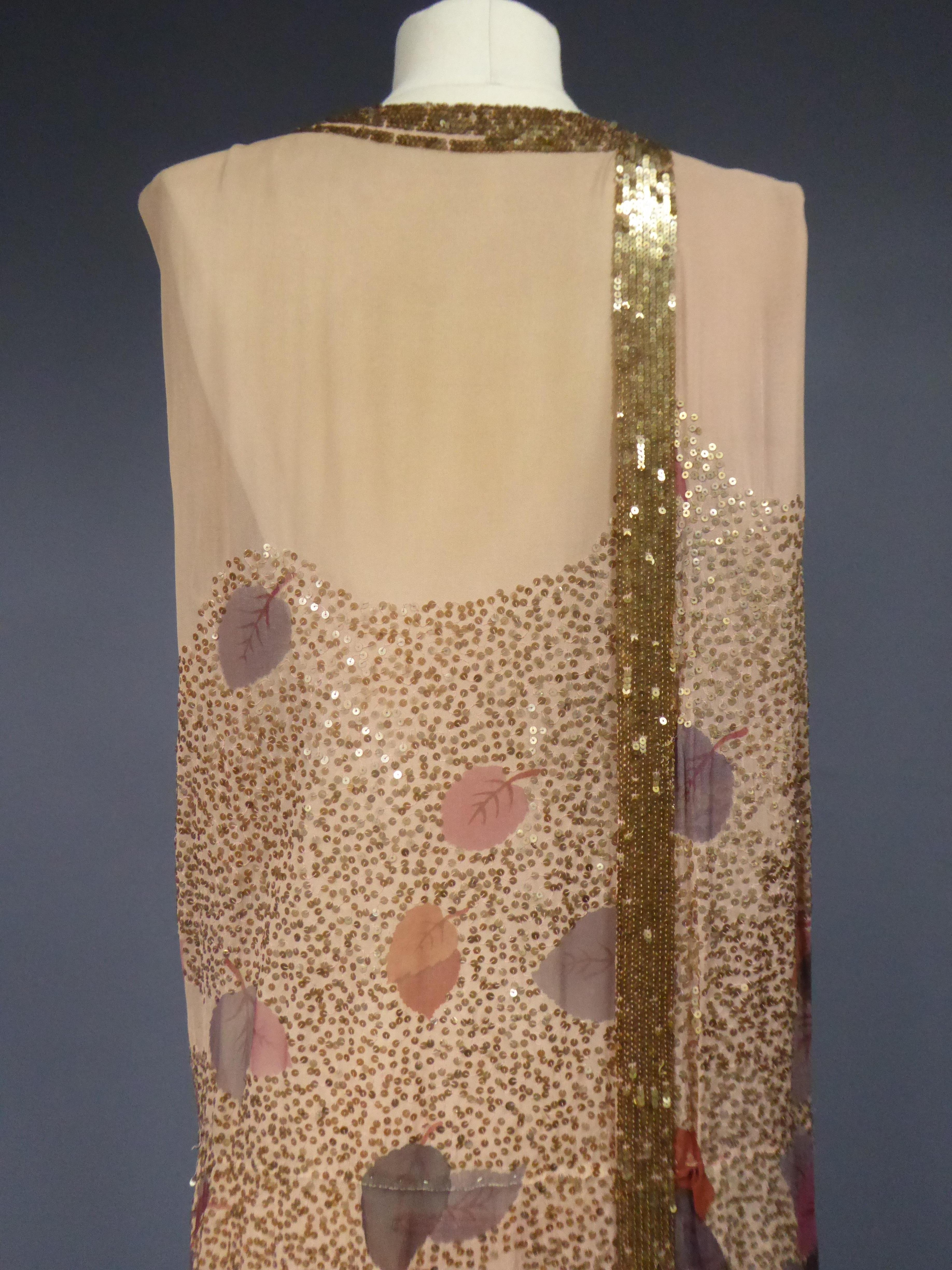 A French Couture Evening Gown By Jeanne Lanvin Circa 1928 3