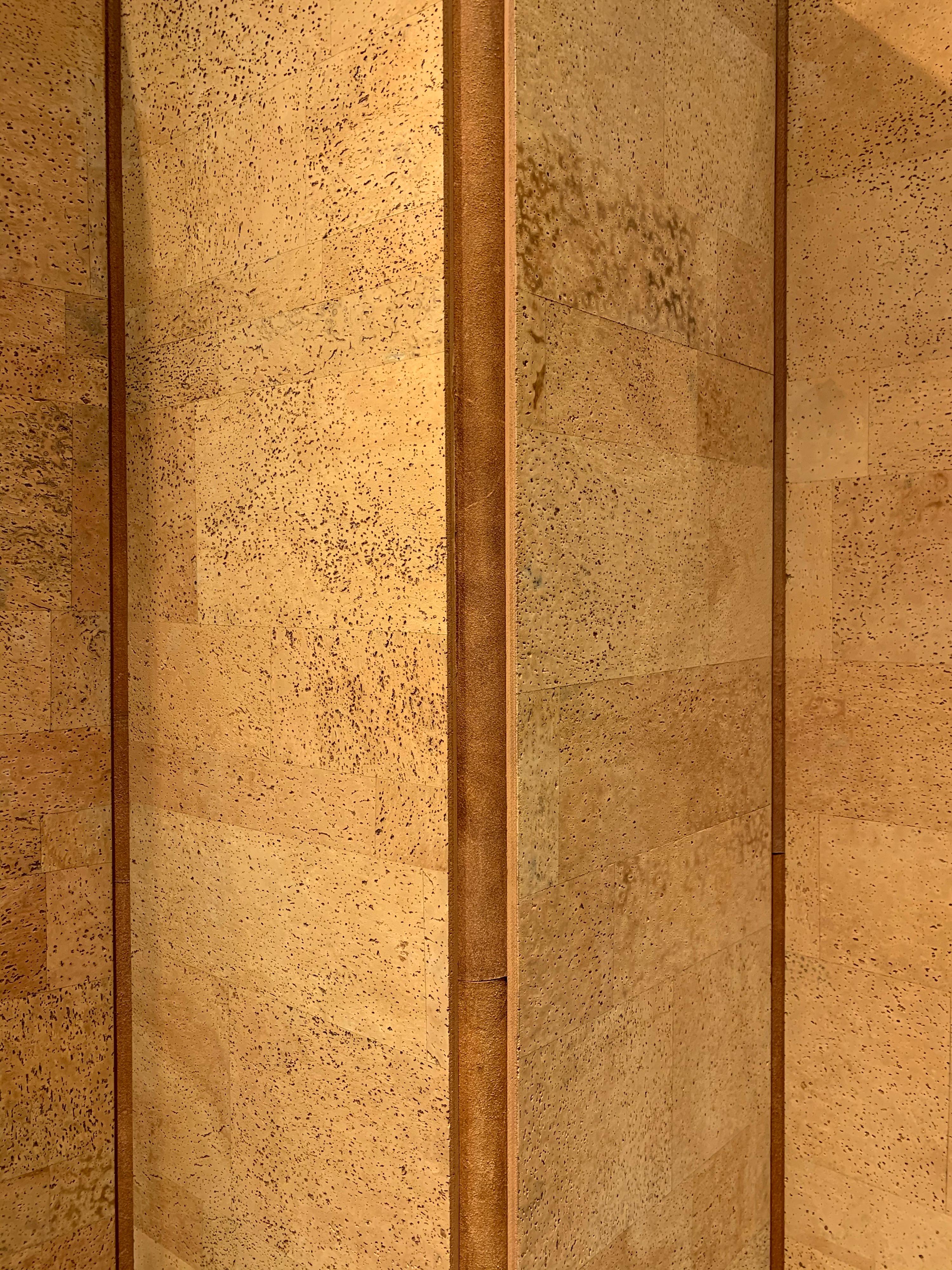 cork room divider