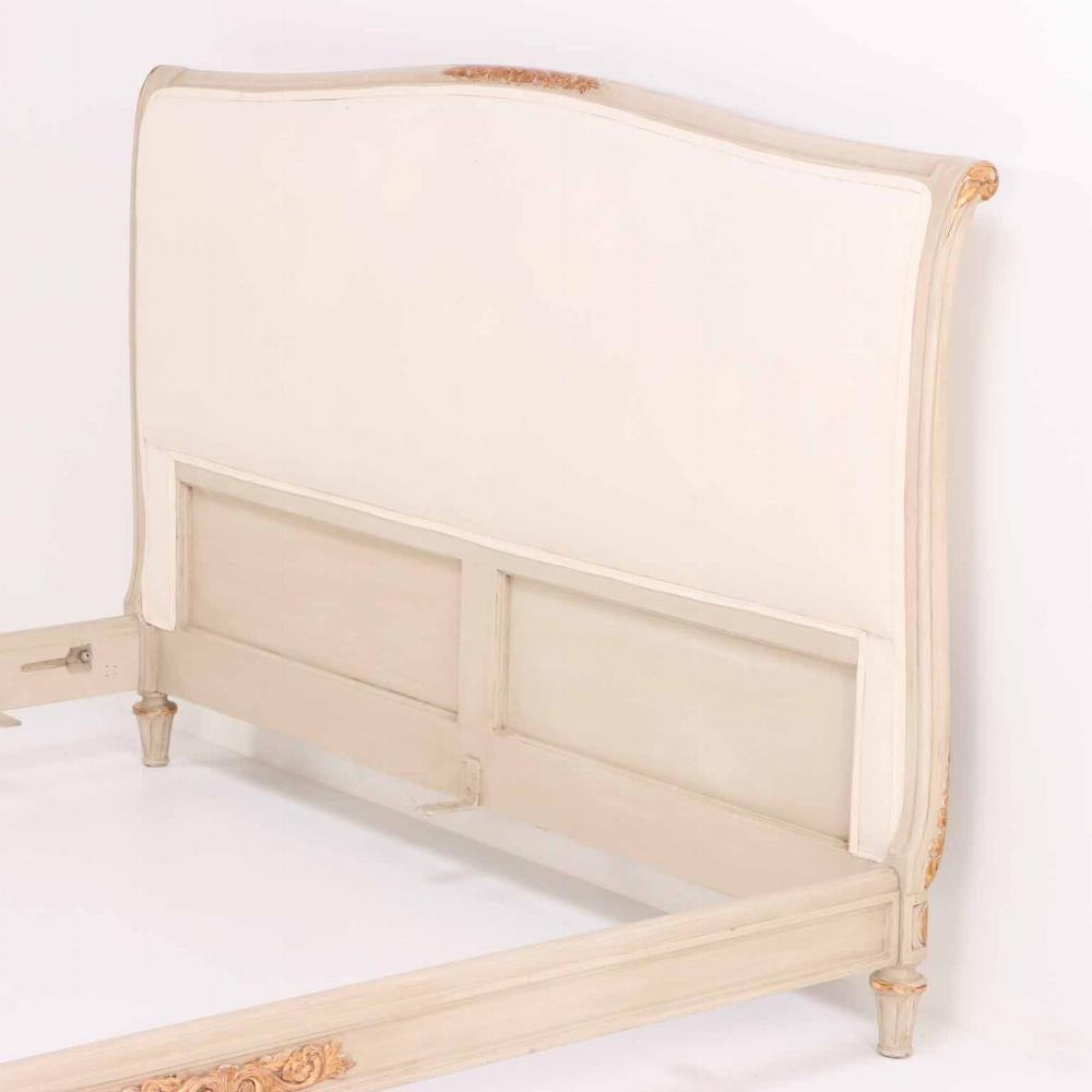 20th Century A French Directoire style Queen size bed, C. 1930.