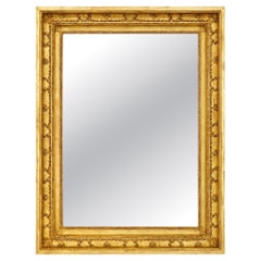 A French early 19th century 1st Empire Period Giltwood mirror