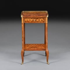 Table en parqueterie française du début du 19ème siècle