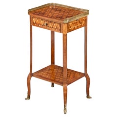 A French Early 19th Century Parquetry Table