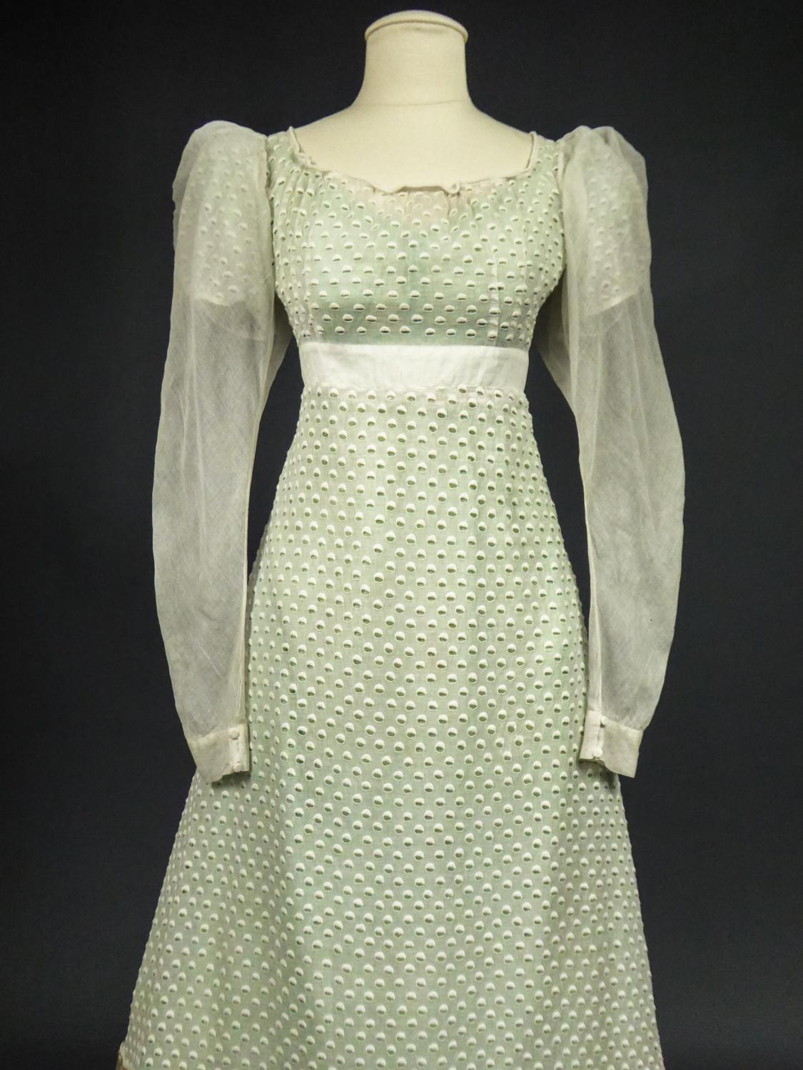 1820s day dress