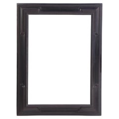Cornice francese ebanizzata in stile olandese, C.C.