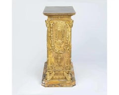 Reloj de manto de bronce dorado imperio francés según Percier & Fontaine