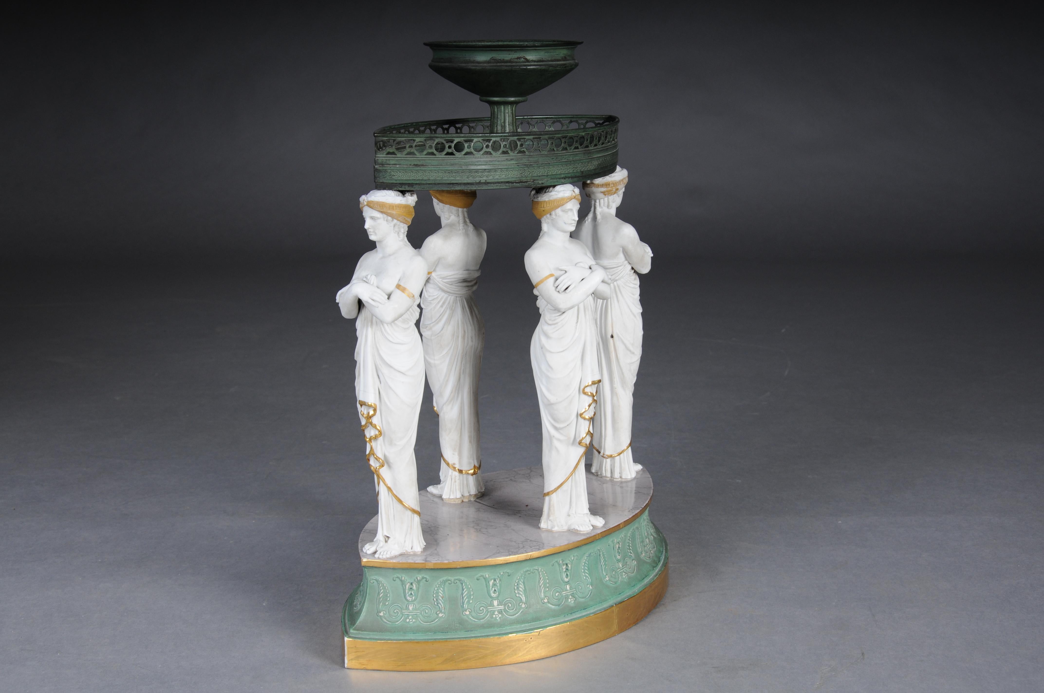 Centre de table en porcelaine de Sèvres vers 1820, Paris en vente 2