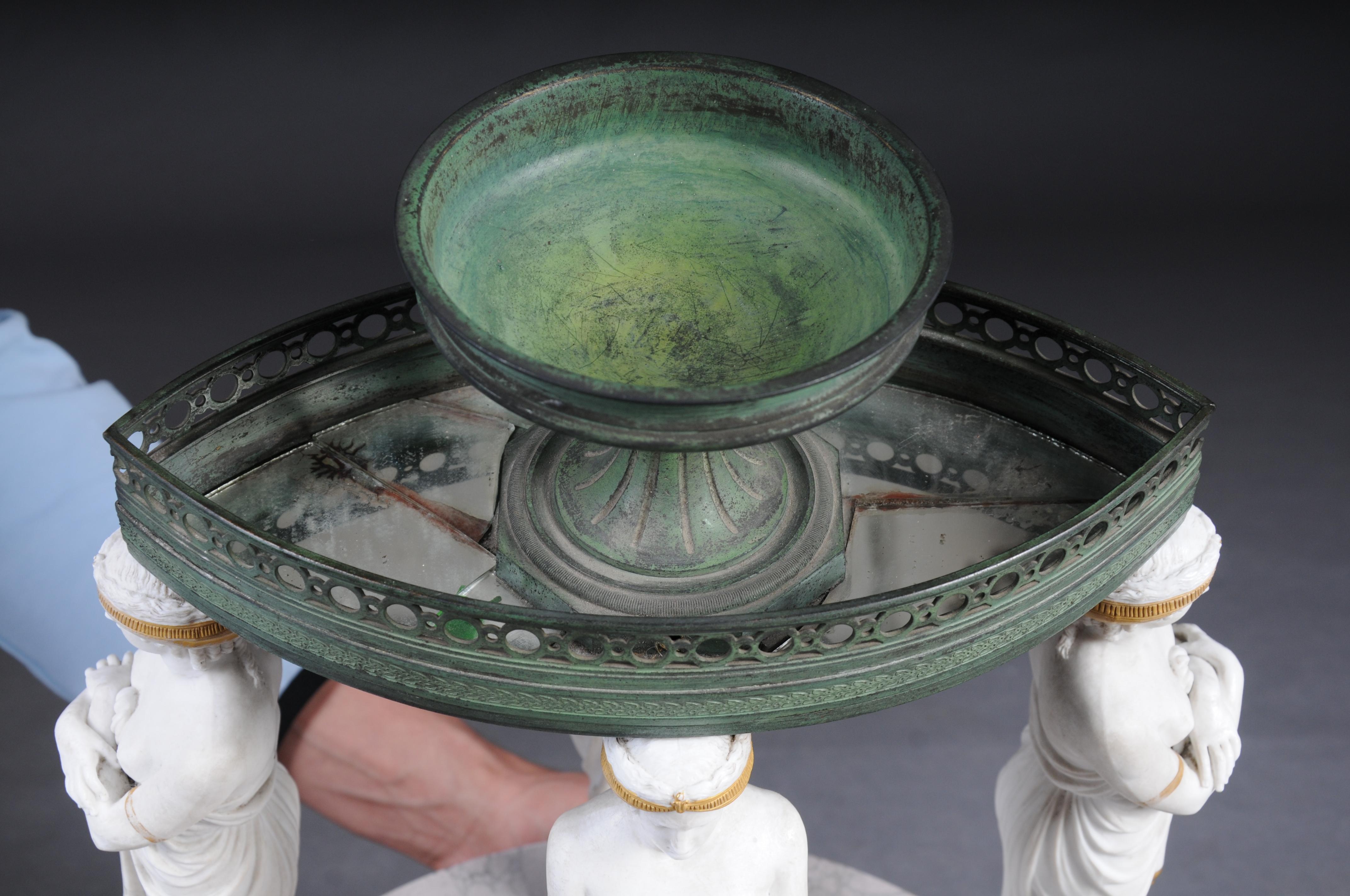 Centre de table en porcelaine de Sèvres vers 1820, Paris en vente 10