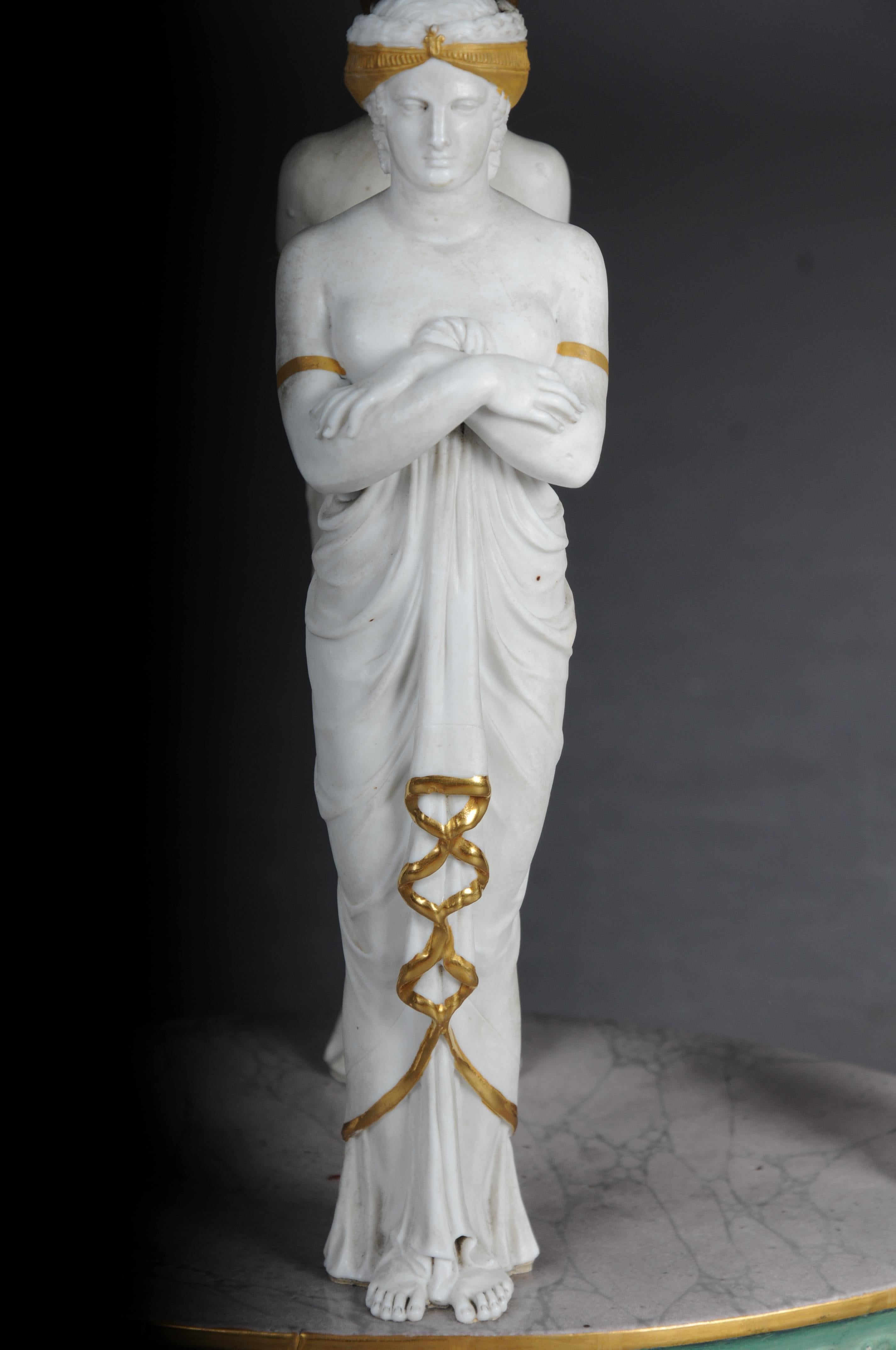 Empire Centre de table en porcelaine de Sèvres vers 1820, Paris en vente