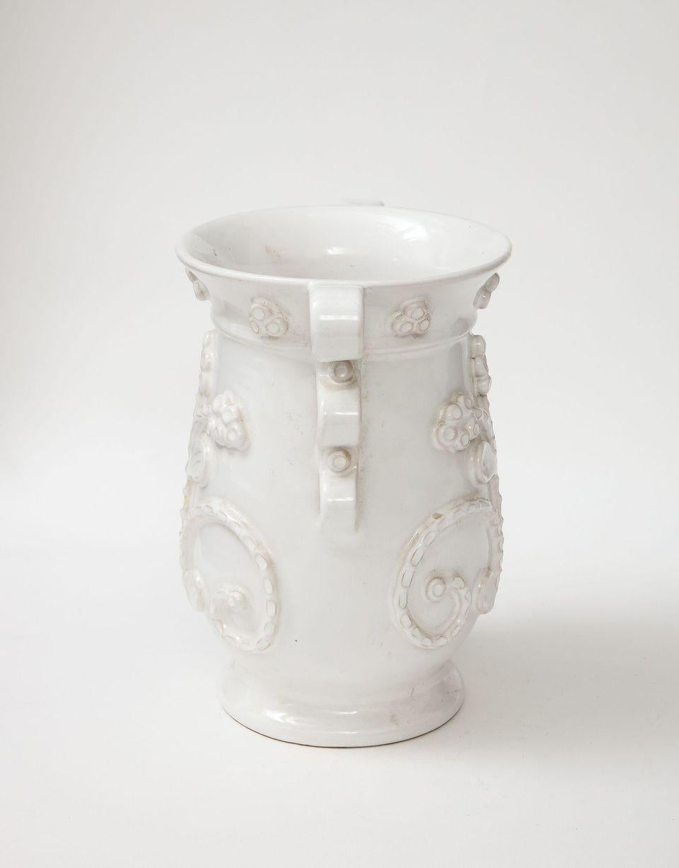 A French Faience Vase For Sale 5