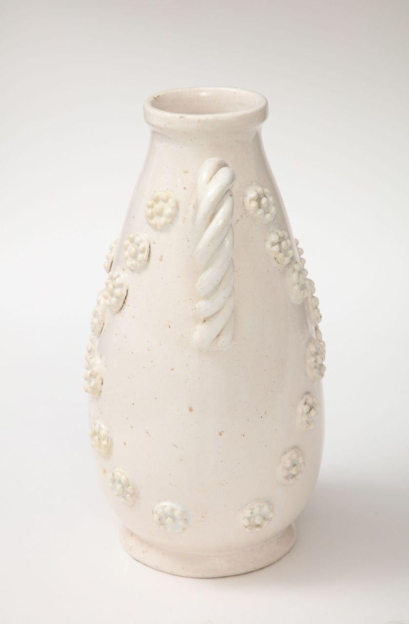 A French Faience Vase For Sale 7
