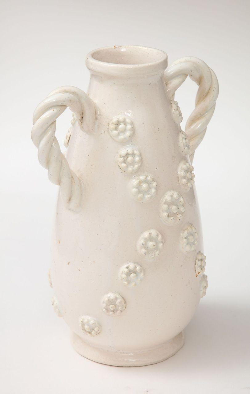 A French Faience Vase For Sale 2