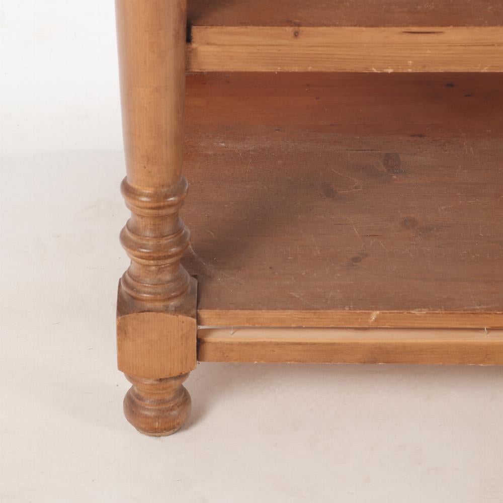 A French Florist Shop Wooden Table, C 1940. 2